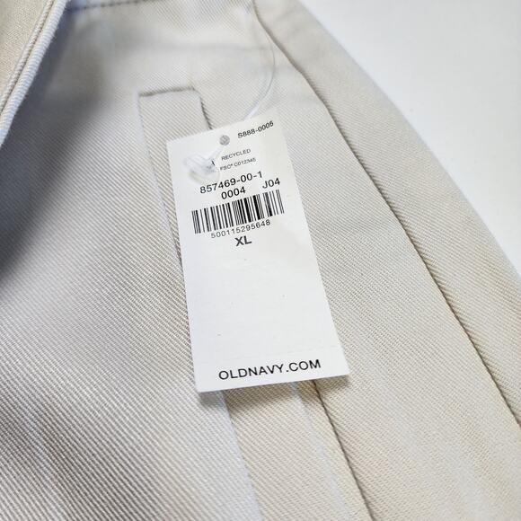 Old Navy Womens Extra High Waisted Taylor Cargo Trousers Size XL Silver Gray NWT - Picture 8 of 14